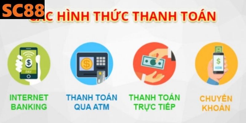 Đa dạng phương thức thanh toán tiện lợi