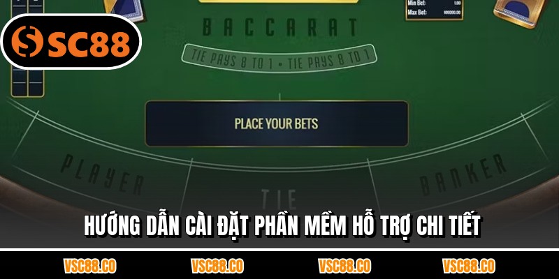 Hướng dẫn cài đặt phần mềm hỗ trợ chi tiết