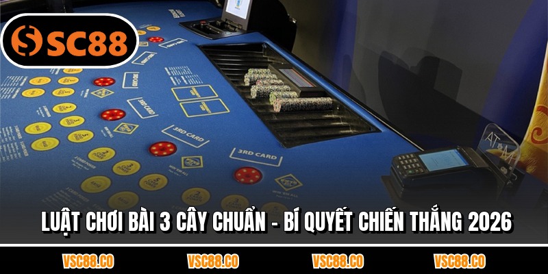 Luật Chơi Bài 3 Cây Chuẩn - Bí Quyết Chiến Thắng 2026