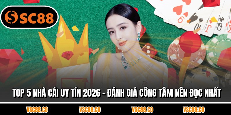 Top 5 Nhà Cái Uy Tín 2026 - Đánh Giá Công Tâm Nên Đọc Nhất